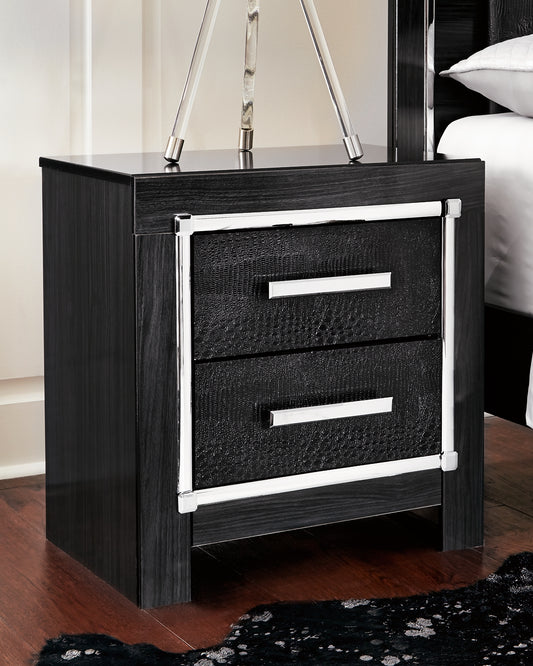 Kaydell Two Drawer Night Stand