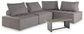 Bree Zee 4-Piece Outdoor Sectional with End Table