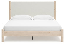 Load image into Gallery viewer, Cadmori  Upholstered Panel Bed
