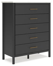 Load image into Gallery viewer, Cadmori Five Drawer Wide Chest
