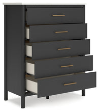 Load image into Gallery viewer, Cadmori Five Drawer Wide Chest
