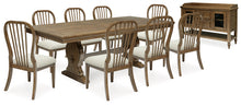 Load image into Gallery viewer, Sturlayne Dining Table and 8 Chairs with Storage
