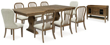 Load image into Gallery viewer, Sturlayne Dining Table and 8 Chairs with Storage
