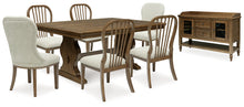 Load image into Gallery viewer, Sturlayne Dining Table and 6 Chairs with Storage
