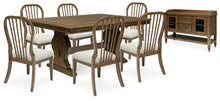 Load image into Gallery viewer, Sturlayne Dining Table and 6 Chairs with Storage
