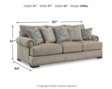 Load image into Gallery viewer, Galemore Sofa, Loveseat, Chair and Ottoman
