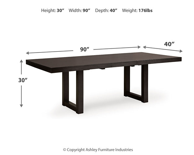 Neymorton Dining Table and 10 Chairs