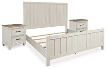 Load image into Gallery viewer, Shaybrock California King Panel Bed with 2 Nightstands
