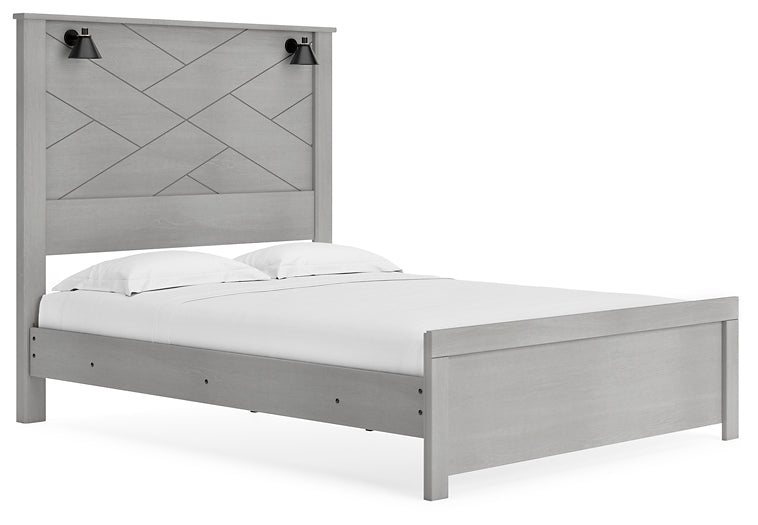 Cottonburg Queen Panel Bed with Dresser and 2 Nightstands