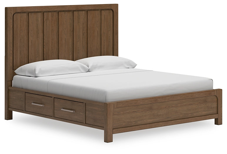 Cabalynn California King Panel Bed with Dresser