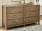 Cabalynn California King Panel Bed with Dresser