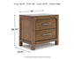 Cabalynn King Panel Bed with Dresser and Nightstand