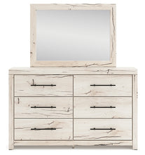 Load image into Gallery viewer, Lawroy Full Panel Storage Bed with Mirrored Dresser
