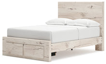 Load image into Gallery viewer, Lawroy Full Panel Storage Bed with Mirrored Dresser
