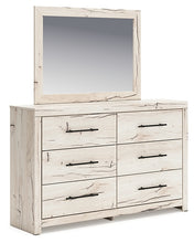 Load image into Gallery viewer, Lawroy Full Panel Storage Bed with Mirrored Dresser
