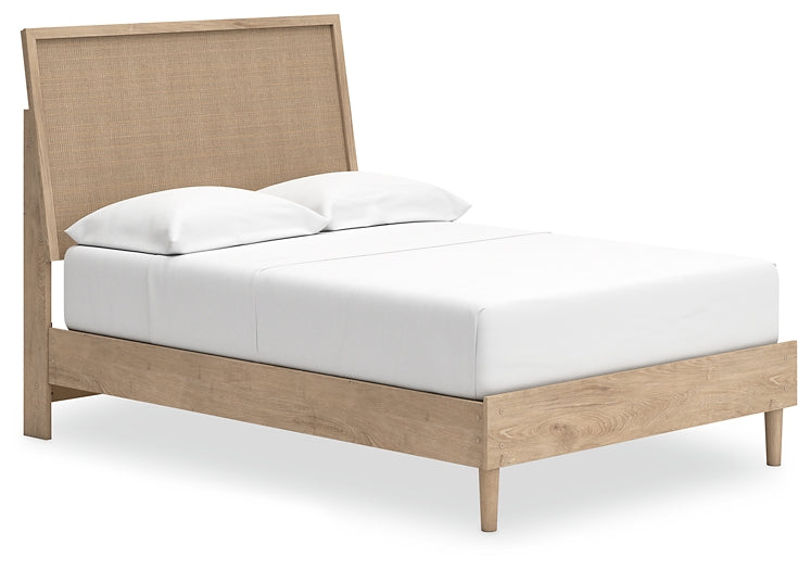 Cielden Full Panel Bed with Dresser and Nightstand