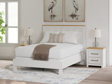 Load image into Gallery viewer, Linnocreek Queen Panel Bed with Mirrored Dresser
