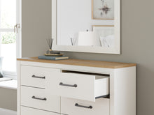 Load image into Gallery viewer, Linnocreek King Panel Bed with Mirrored Dresser
