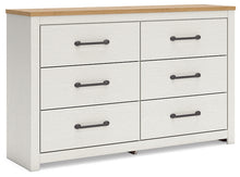 Load image into Gallery viewer, Linnocreek Twin Panel Bed with Dresser
