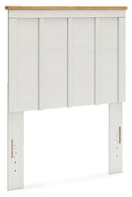 Load image into Gallery viewer, Linnocreek Twin Panel Headboard with Mirrored Dresser and 2 Nightstands
