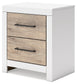 Charbitt Full Panel Bed with Nightstand