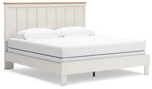 Load image into Gallery viewer, Linnocreek King Panel Bed with Mirrored Dresser and 2 Nightstands
