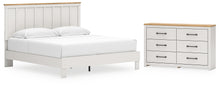 Load image into Gallery viewer, Linnocreek King Panel Bed with Dresser
