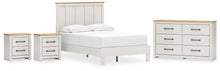 Load image into Gallery viewer, Linnocreek Full Panel Bed with Dresser and 2 Nightstands
