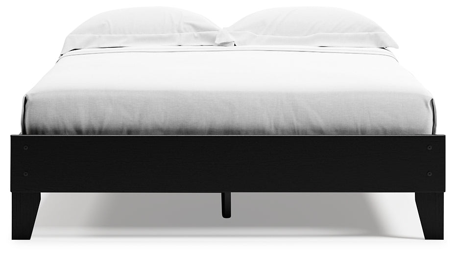 Finch Queen Platform Bed with 2 Nightstands