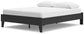 Socalle Queen Platform Bed with 2 Nightstands