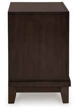 Load image into Gallery viewer, Neymorton King/California King Upholstered Panel Headboard with 2 Nightstands
