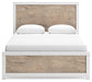 Charbitt Queen Panel Bed with 2 Nightstands