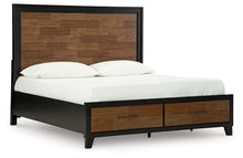 Load image into Gallery viewer, Kraeburn Queen Panel Storage Bed
