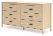 Load image into Gallery viewer, Cabinella Queen Panel Headboard with Dresser and 2 Nightstands
