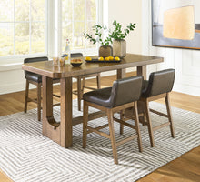 Load image into Gallery viewer, Cabalynn Counter Height Dining Table and 4 Barstools
