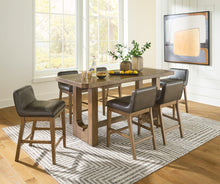 Load image into Gallery viewer, Cabalynn Counter Height Dining Table and 6 Barstools
