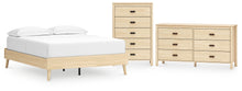 Load image into Gallery viewer, Cabinella Queen Platform Bed with Dresser and Chest
