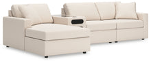 Load image into Gallery viewer, Modmax 4-Piece Sectional with Chaise and Audio Console
