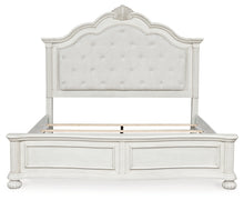 Load image into Gallery viewer, Montelaine King Upholstered Panel Bed
