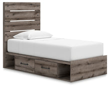 Load image into Gallery viewer, Graystorm Twin Panel Bed with Storage
