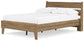 Deanlow Full Platform Panel Bed with 2 Nightstands