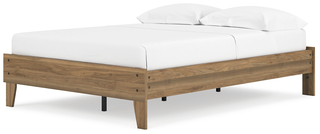 Deanlow Full Platform Bed with 2 Nightstands