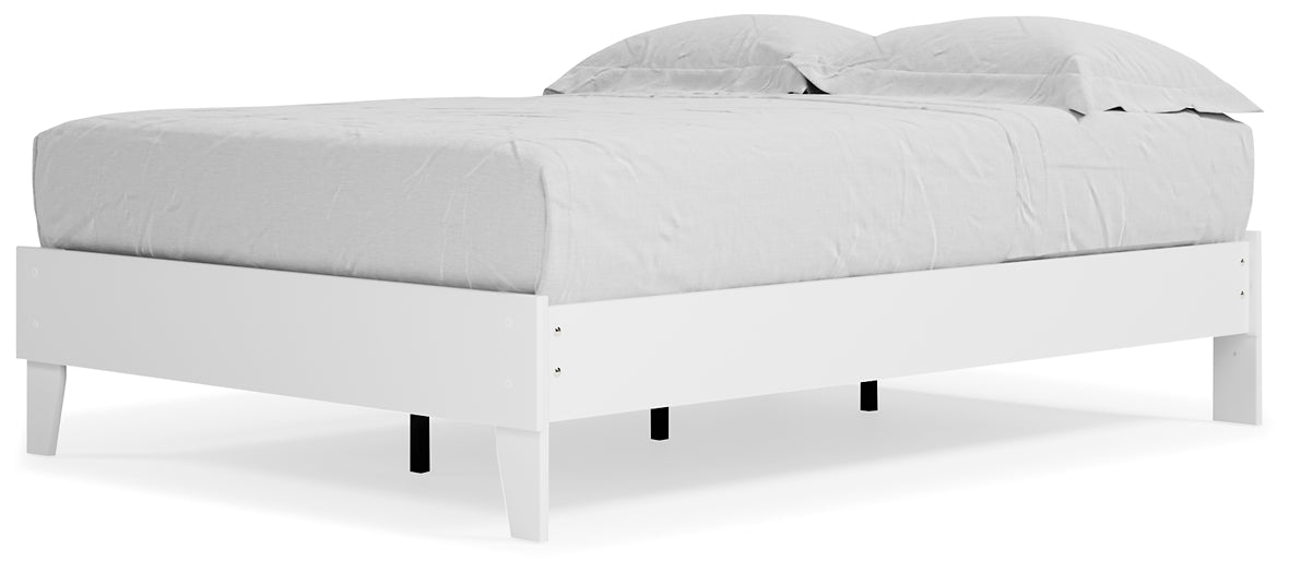 Piperton Full Platform Bed with Dresser, Chest and 2 Nightstands