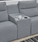Modmax 6-Piece Reclining Sectional with Storage Console