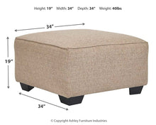 Load image into Gallery viewer, Baceno Oversized Accent Ottoman
