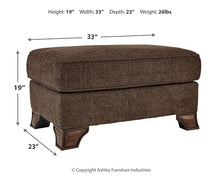 Load image into Gallery viewer, Miltonwood Ottoman
