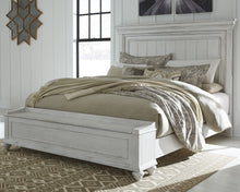 Load image into Gallery viewer, Kanwyn  Panel Bed With Storage Bench
