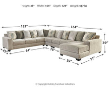 Load image into Gallery viewer, Ardsley 5-Piece Sectional with Chaise
