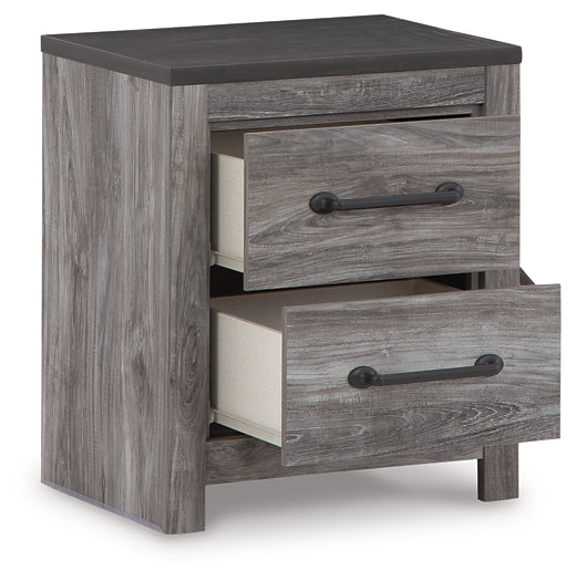 Bronyan Two Drawer Night Stand