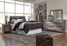 Load image into Gallery viewer, Derekson Queen/Full Panel Headboard with Mirrored Dresser, Chest and Nightstand
